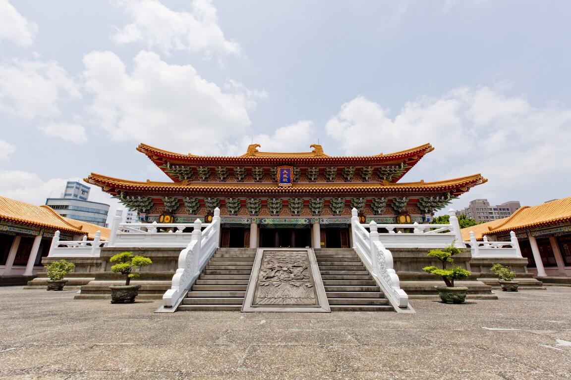 The main hall of Taichung Confucius Temple